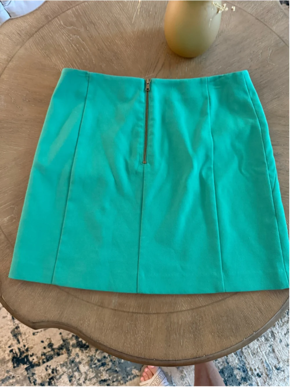 Women's LOFT Mini Skirt Size 10 Green